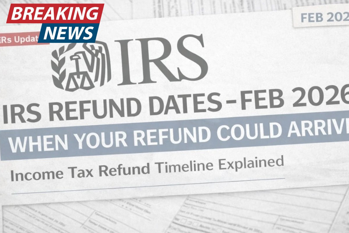 IRS Refund Schedule 2026 When Direct Deposits Are Expected After Acceptance